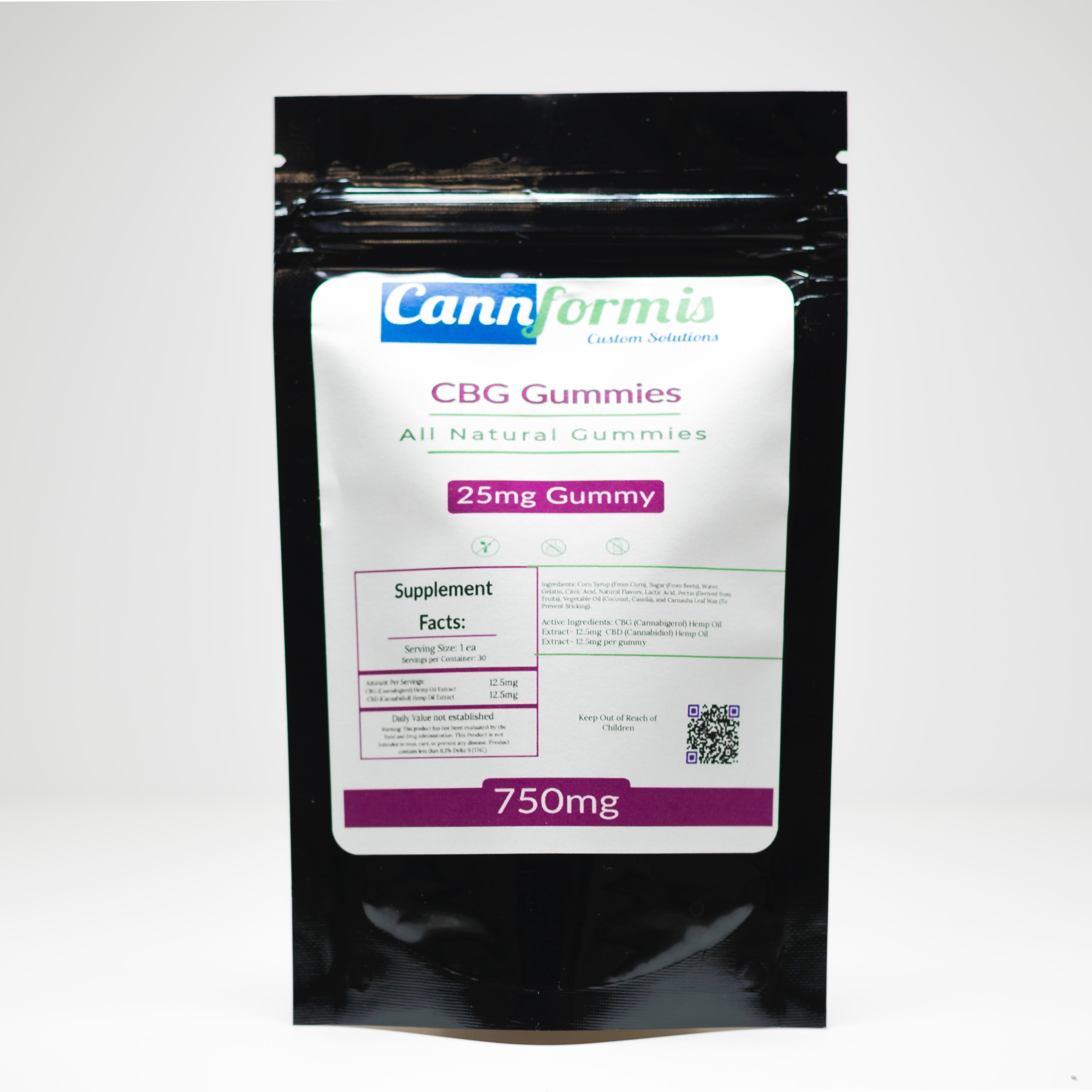 Full-Spectrum CBG Gummies 25mg